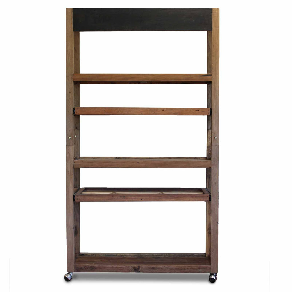 Wooden Liquid Soap Display Stand - 8 Dispenser Countertop Organizer – detail view 4