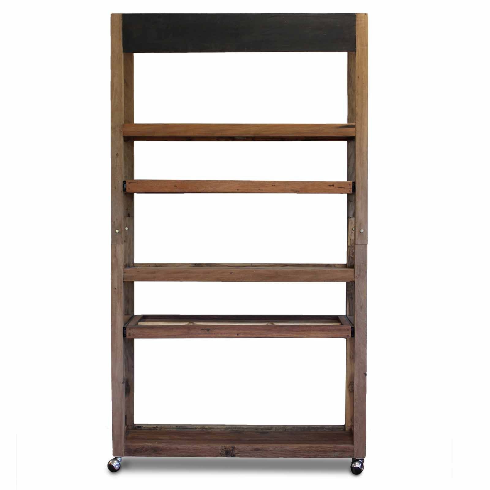 Wooden Liquid Soap Display Stand - 8 Dispenser Countertop Organizer – detail view 4